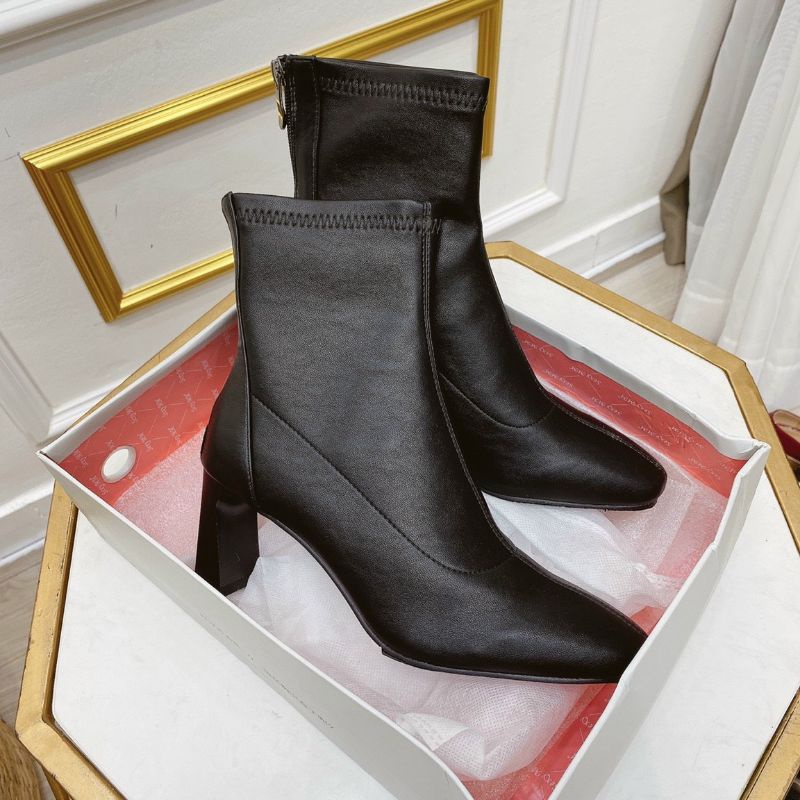v(ẢNH THẬT) Boot 7p Sexy Cổ Thấp Da Thật Mềm Êm Fullbox Cao Cấp