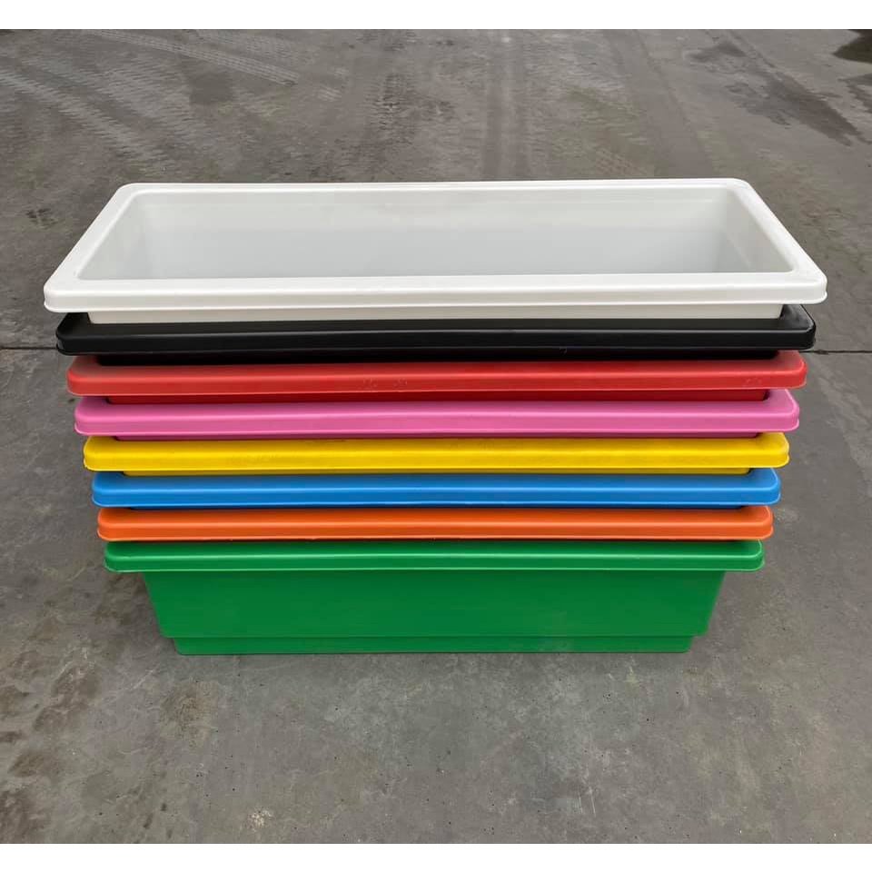 "HỎA TỐC" Chậu Nhựa Dài Thông Minh Size 48x20x16cm