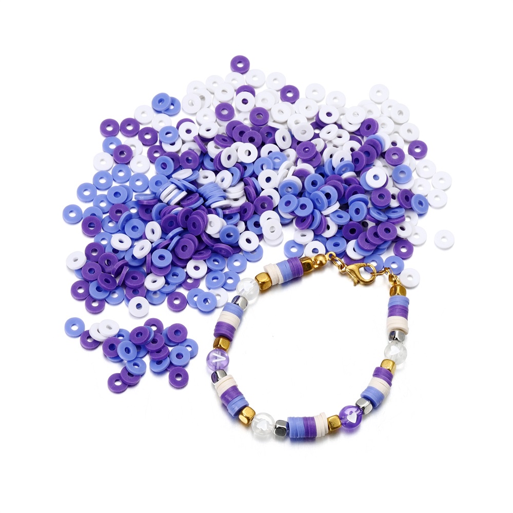 Túi 20g hạt đất sét St.kunkka nhiều màu sắc phong cách bohemian làm đồ trang sức