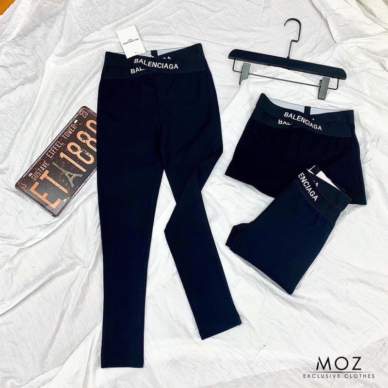 Quần Legging Nữ  , Quần Lenging Lưng Cao Nữ ,chất cotton  dày dặn full hộp