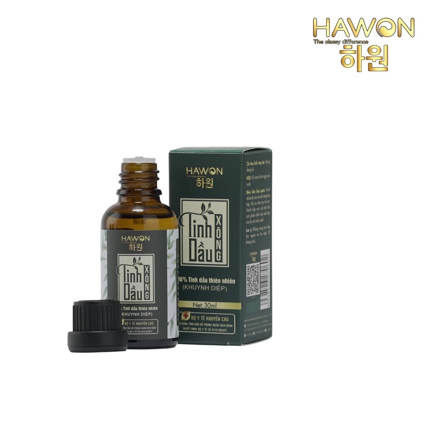 Tinh Dầu Xông Thiên Nhiên Hương Khuynh Diệp Nguyên Chất HAWON (10ml - 30ml)