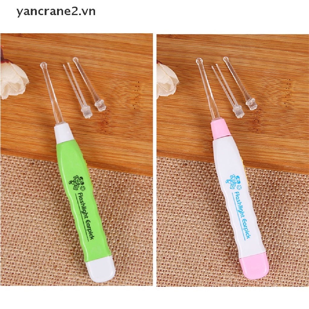 (Hàng Mới) Nhíp Ngoáy Tai Có Đèn led