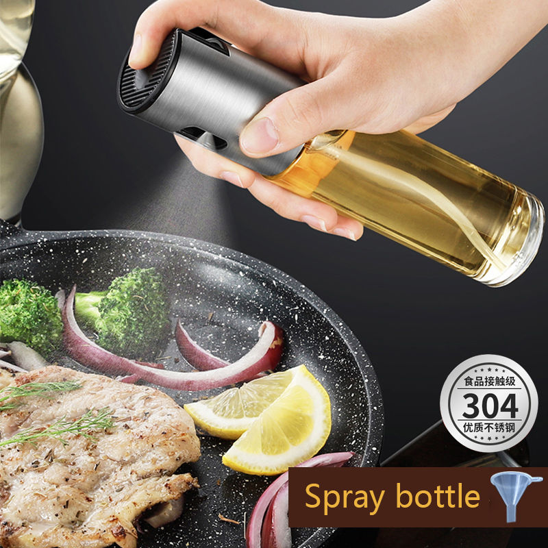 Bình Xịt Dầu Ăn Bằng Thép Không Gỉ 304