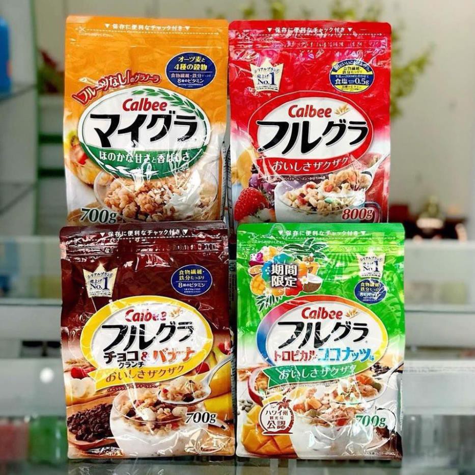 [HSD T4-5/2022] Ngũ Cốc Trái Cây Calbee Đủ 8 Vị Ngon Tuyệt - Nhật Bản | BigBuy360 - bigbuy360.vn
