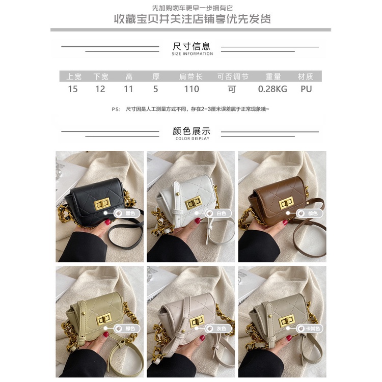 Túi Đeo Chéo mini Phong Cách retro Thời Trang Cho Nữ