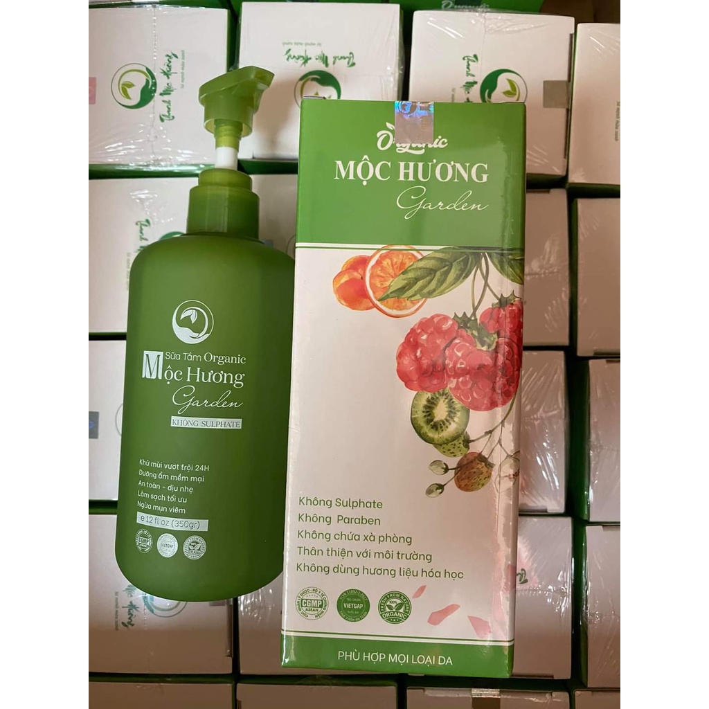 Sữa tắm Organic Thanh Mộc Hương chính hãng - giúp làm trắng, giảm mùi hôi cơ thể