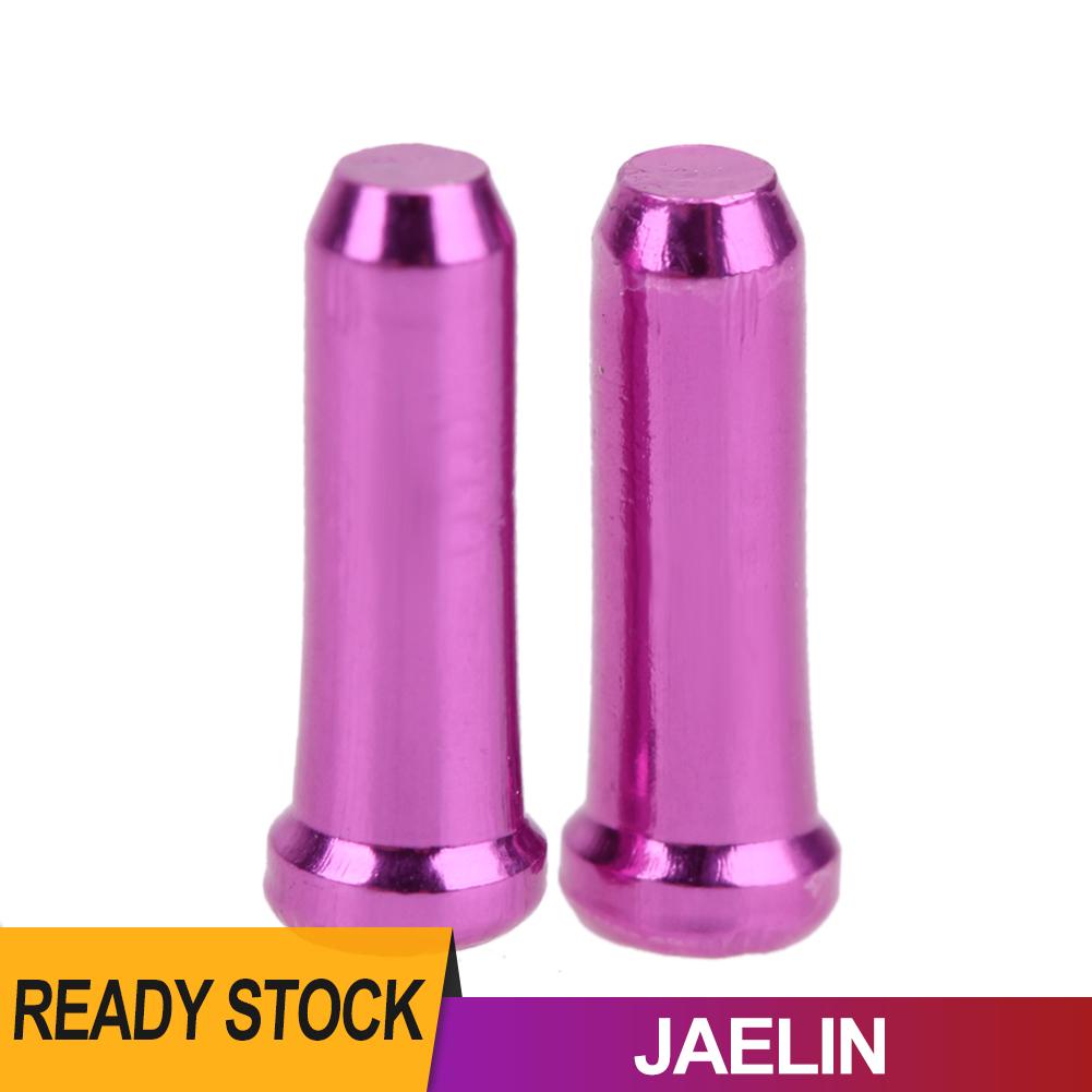 Set 50 đầu bọc dây phanh xe đạp bằng nhôm