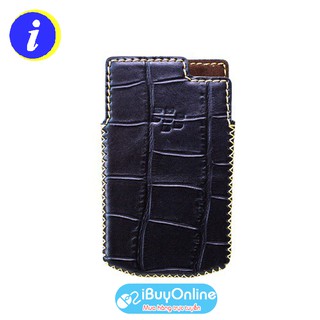 Bao da thật handmade dang hộp cho điện thoại BlackBerry Porsche Design P'9983