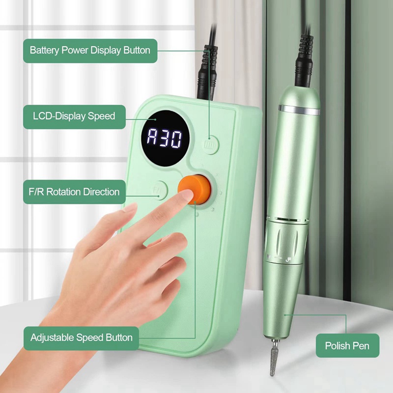 Bộ Máy Khoan Điện Không Dây Sạc Được Kèm 7 Mũi Khoan