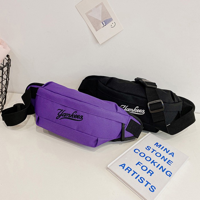 Túi bao tử nam nữ ZADA phong cách đeo hông vải canvas thời trang hàn quốc trẻ trung [Z1602] | BigBuy360 - bigbuy360.vn