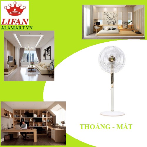 Quạt Đứng Remote LIFAN Đ-16RCO