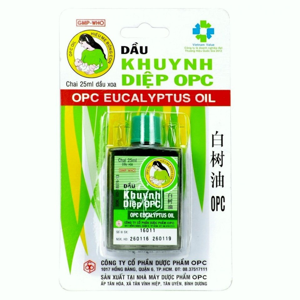 Dầu khuynh diệp OPC cho trẻ sơ sinh