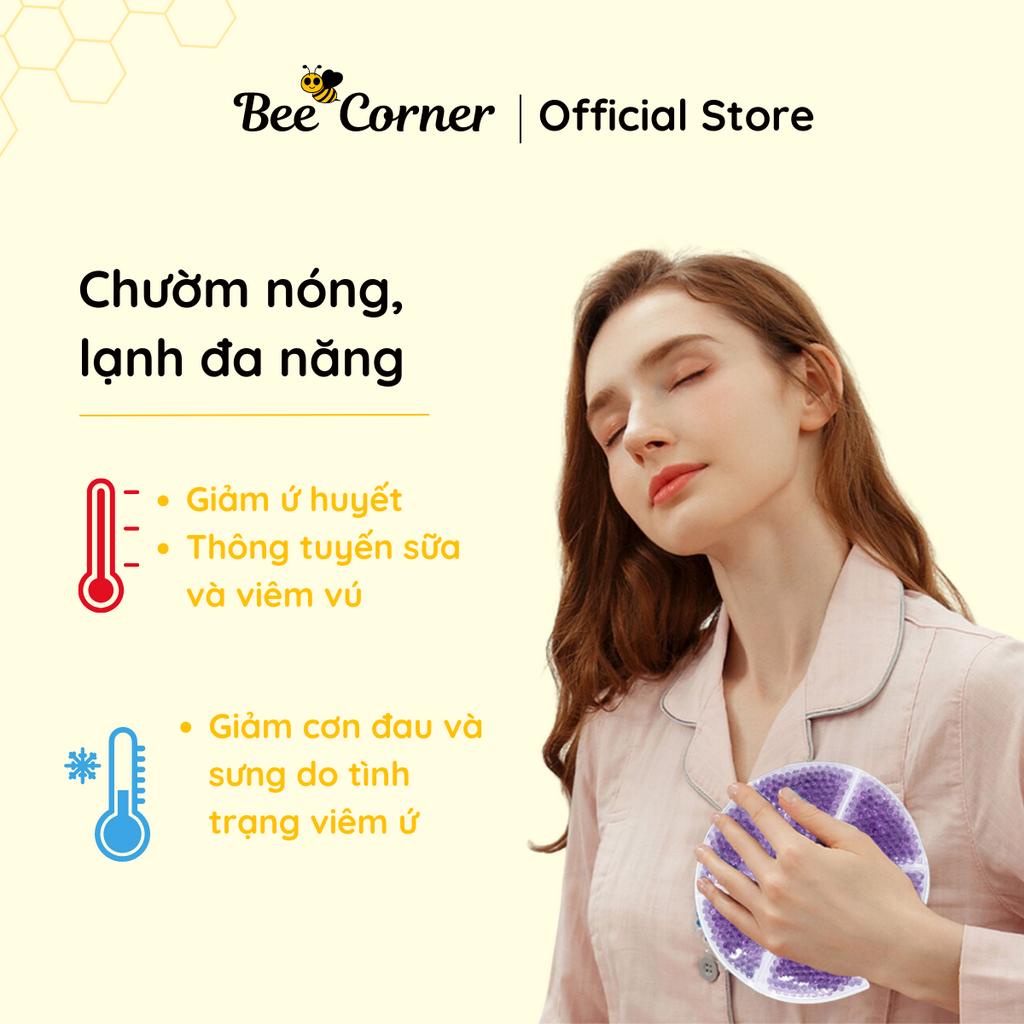Túi Chườm Ngực Nóng Lạnh WAI Giảm Đau Ti &amp; Thông Tắc Tia Sữa Beecorner