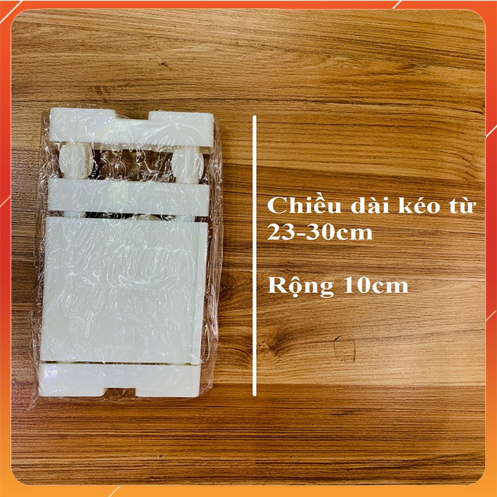 (Bản mặt 10cm) Thanh kệ chia ngăn đa năng tối ưu không gian HẸP không cần khoan vít (STIHN)