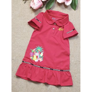 Đầm thun có cổ cho bé gái (10-40kg)