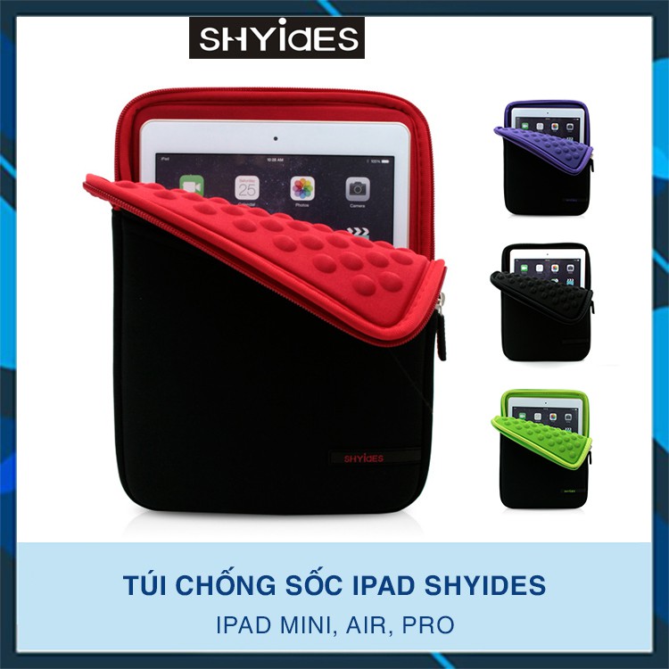 Túi iPad, túi chống sốc iPad Shyides không ngăn phụ (Chính hãng)