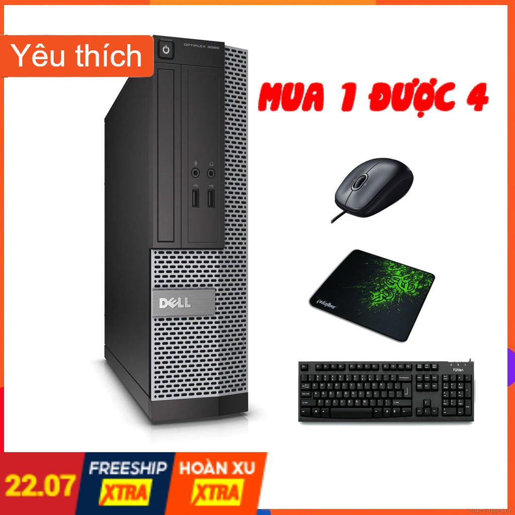 Cây Máy Tính Văn Phòng Đồng Bộ Dell Nhiều Cấu Hình Bền Khỏe