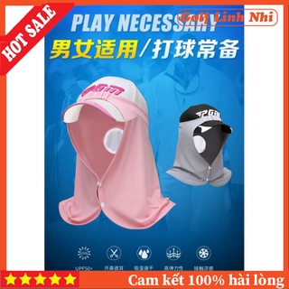 Khăn Trùm Chống Nắng, Khăn Che Mặt Chống Nắng - Chất Thun Lạnh Siêu Mát, Đủ Màu, Vải Thun Lạnh, Chống Tia Uv