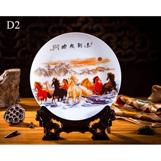 Đĩa Gốm Trang Trí