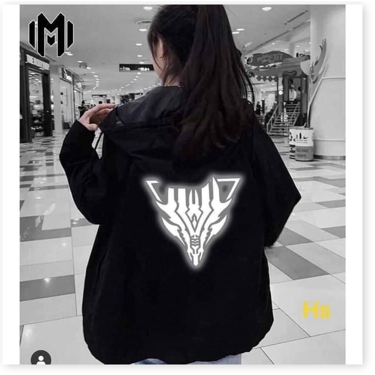 Áo khoác dù phản quang HÌNH CỰC CHẤT SIÊU COOL NGẦU CHO CÁC BẠN TRẺ THỜI TRANG KING FASHION
