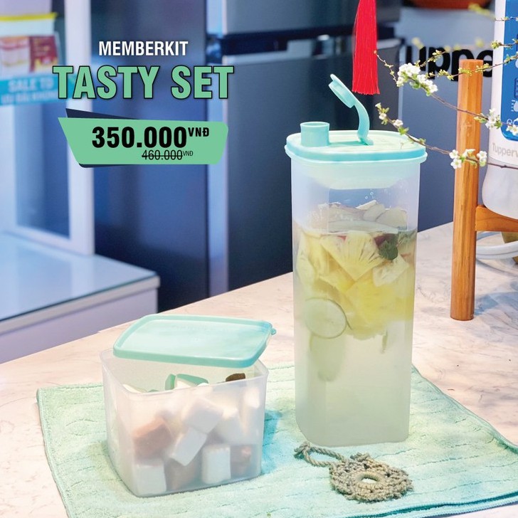 Bộ Sản Phẩm Memberkit Tasty Set NẮP XANH | BigBuy360 - bigbuy360.vn