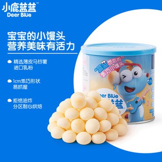 [Nai Xanh _ bánh bao nhỏ 2 lon] Bánh Quy bé sữa đậu răng đồ ăn nhẹ gửi tháng mười hai thức ăn bổ sung cho bé