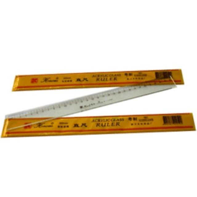 Thước Kẻ Nhựa Trong Suốt 30cm Đẹp