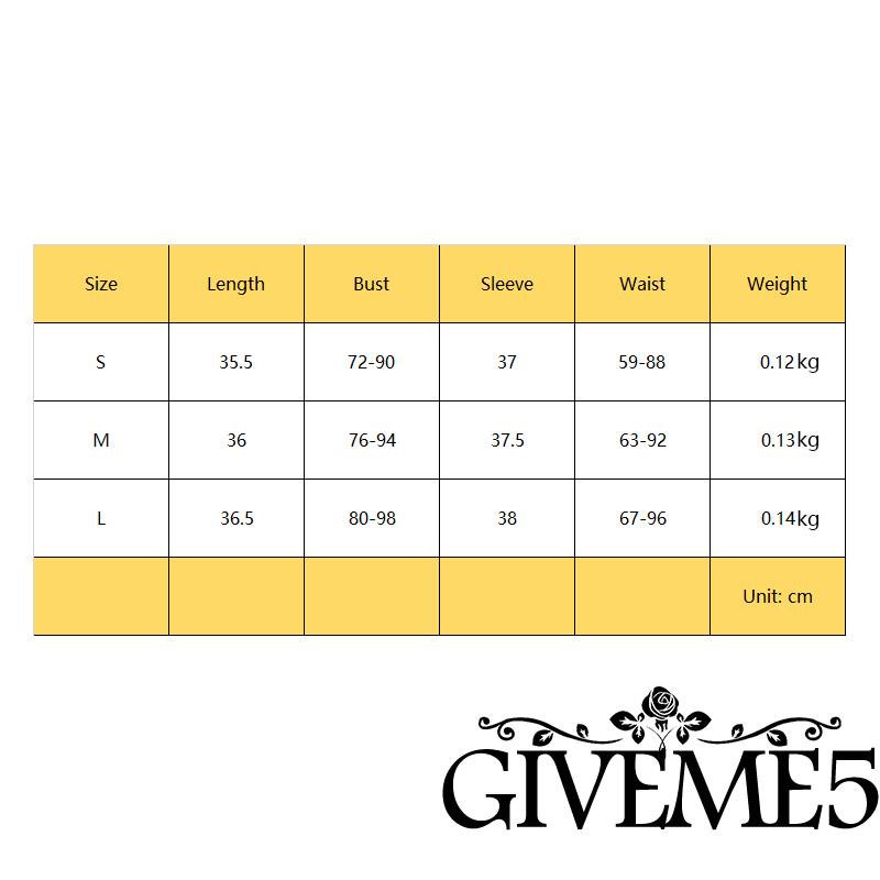 GIVEME-Women Casual Crop Tops, One Long Sleeve Label Patchwork Slim-Fit Backless Tops