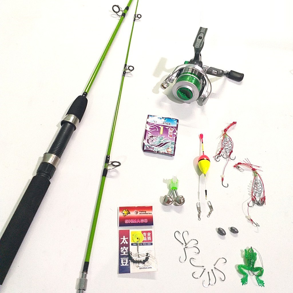Cần Câu Máy 2 khúc SHIMANO, Bộ Cần Câu Máy SHIMANO, Cần Câu Cá Kèm Máy Và Phụ Kiện Đủ Kích Thước