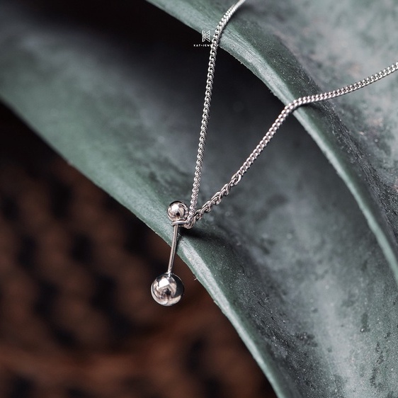 Dây chuyền Bạc Nữ 925 - Mạ Bạch Kim Cá Tính - KaT Jewelry