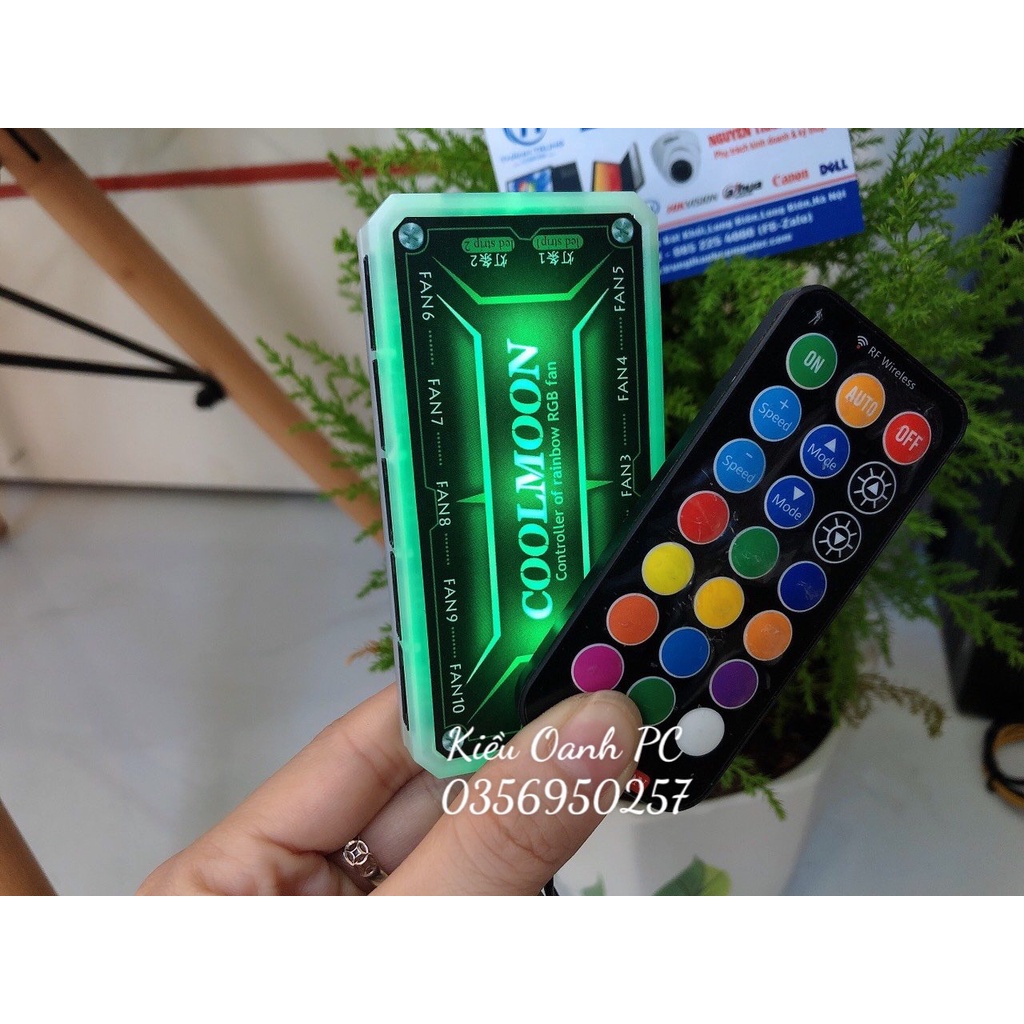 Bộ chia Hub Fan RGB New