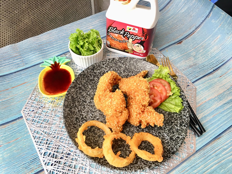 BỘT CHIÊN KARAAGE GIÒN XÙ 500g - Rồng Xanh Foods