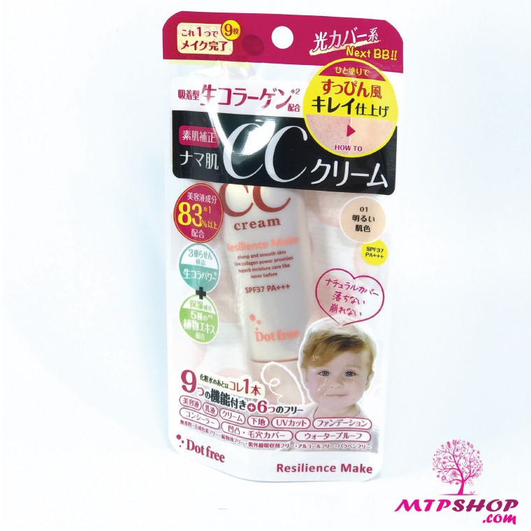 Kem CC Collagen tươi Dotfree 25g