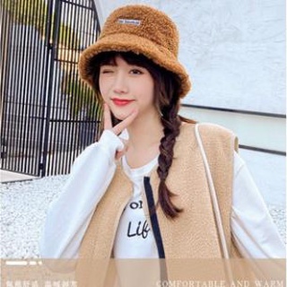 Mũ bucket lông cừu hot hit