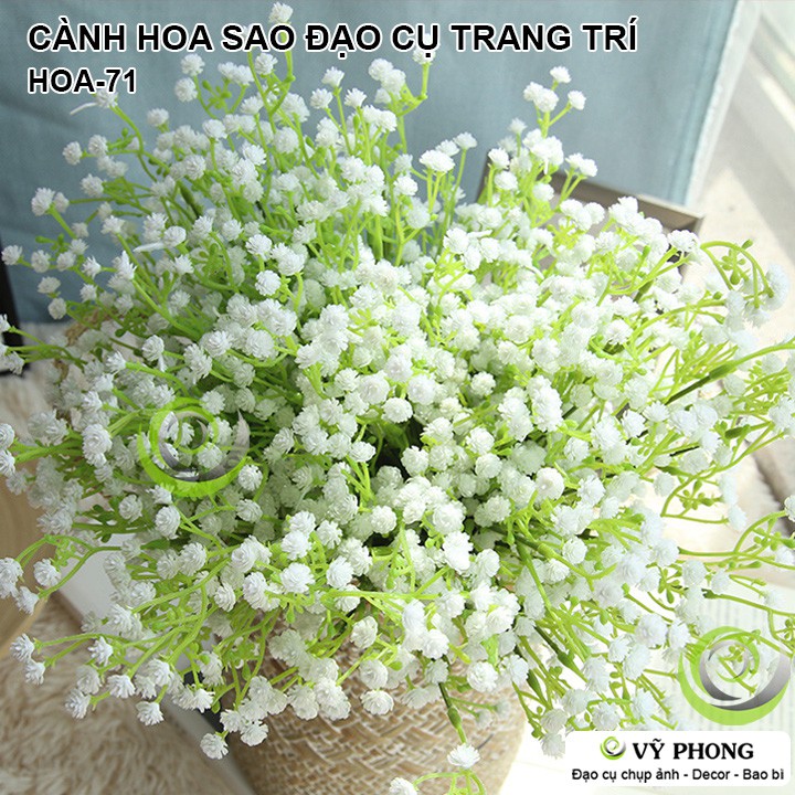 CÀNH HOA SAO TRANG TRÍ DECOR ĐÁM CƯỚI ĐẠO CỤ CHỤP ẢNH SẢN PHẨM INS HOA-71