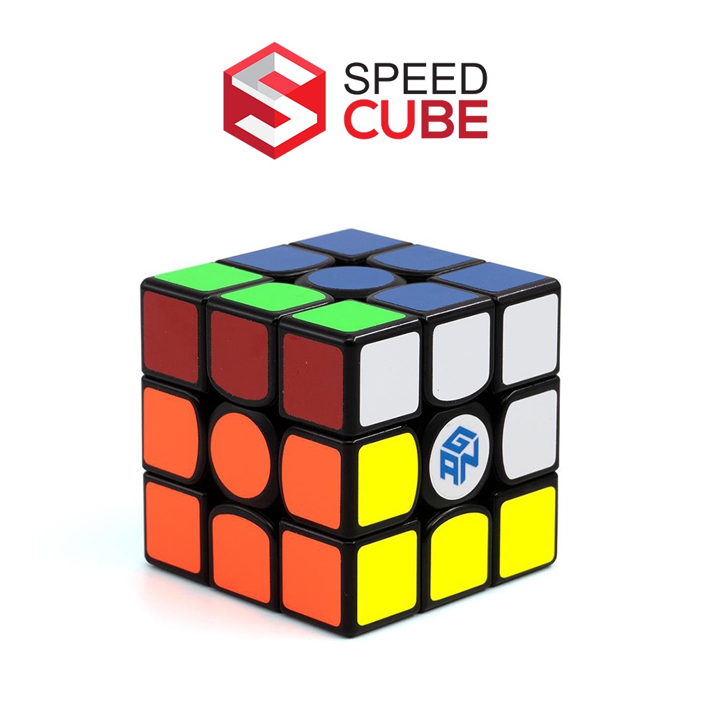 Rubik 3x3 Gan 356 Air M Stickerless/Viền Đen, Rubik Gan Chính Hãng Speed Cube