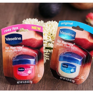 Son Dưỡng Môi VASELINE - Sáp dưỡng môi Vaseline 7g Rosy Lips - Original - son dưỡng môi dưỡng ẩm Vaseline mềm mịn