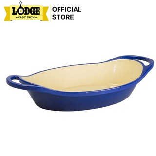 Lodge - Khay gang phủ men Indigo - 1.8L