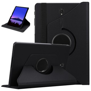 Ốp lưng xoay 360 độ dành cho máy tính bảng Samsung Galaxy Tab A Tab E Leather Smart