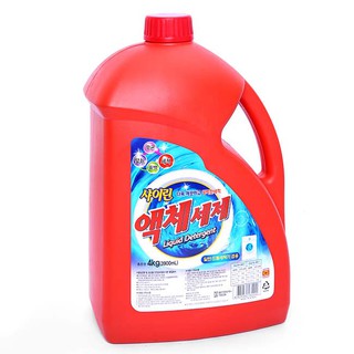 Nước giặt Nước giặt quần áo Sharin 4kg nhập khẩu Hàn Quốc