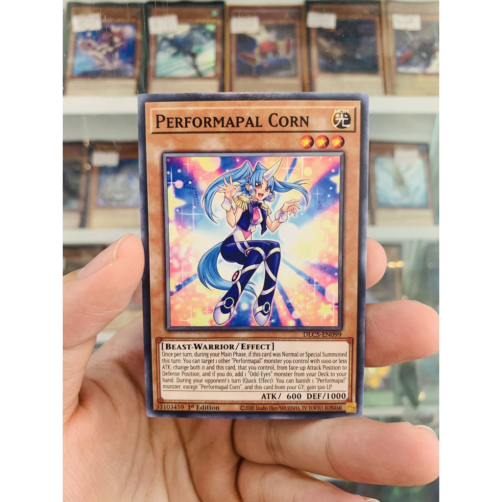 Thẻ Bài Lẻ YugiOh! Mã DLCS-EN099 - Performapal Corn - Common - 1st Edition