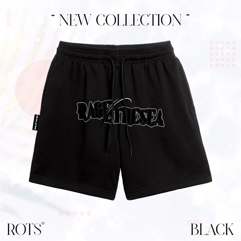QUẦN SHORT UNISEX RAGE OF THE SEA  - CUT CUT