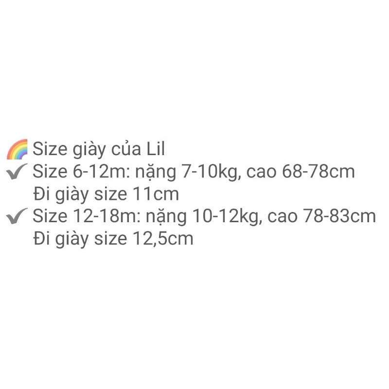 Lil little love - Giày tập đi cho bé 6m-18m