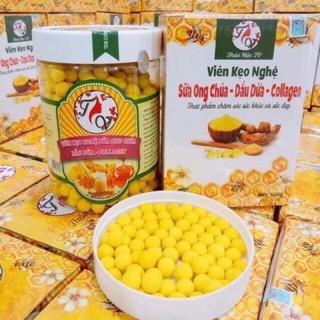 6Hộp Viên Kẹo Nghệ Sữa Ong Chúa Thu Vũ Tặng 2 Hộp kẹo Mầm