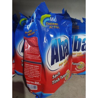 Combo 2 gói bột giặt Aba 800g (tổng 1,6kg)