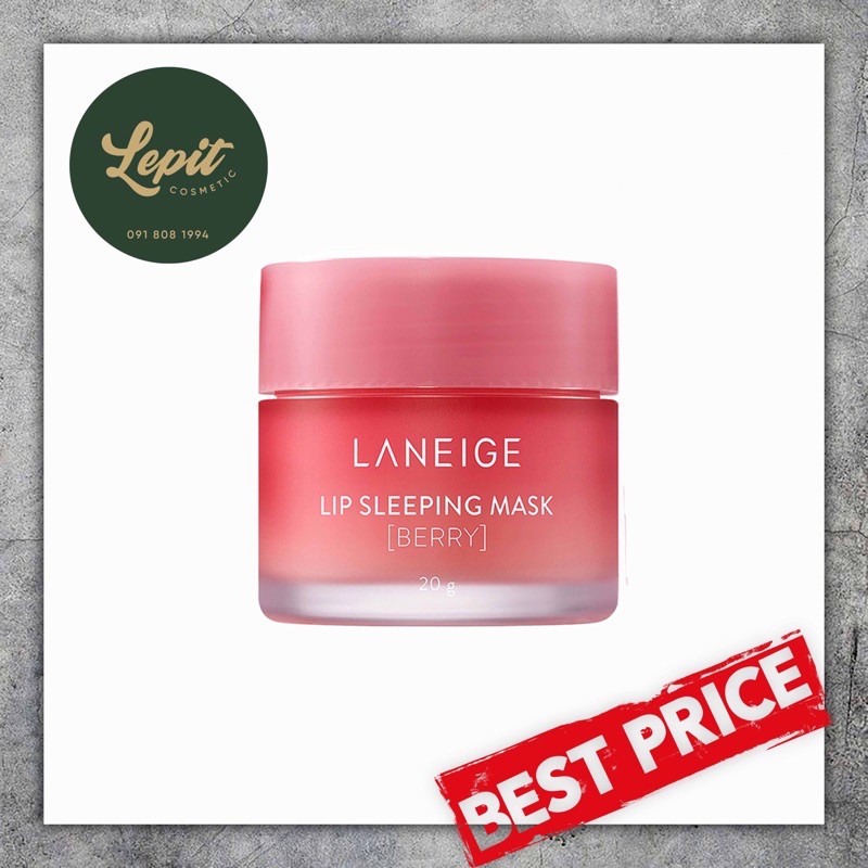 [Có sẵn] Mặt nạ ngủ cho môi Laneige Lip Sleeping Mask