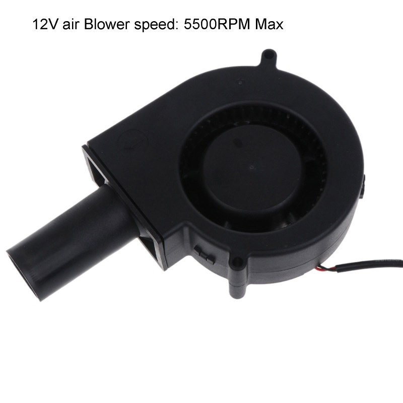 Quạt Thổi Lò Nướng BBQ 12V Phích Cắm EU Tiện Dụng