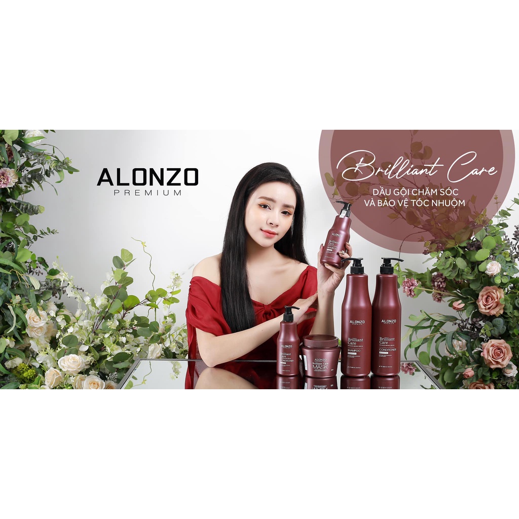 Dầu Xả Alonzo Brilliant Chăm Sóc Tóc Nhuộm 300ml