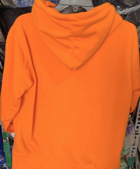 ÁO HOODIE ZIPPER MÀU CAM CÀ RỐT