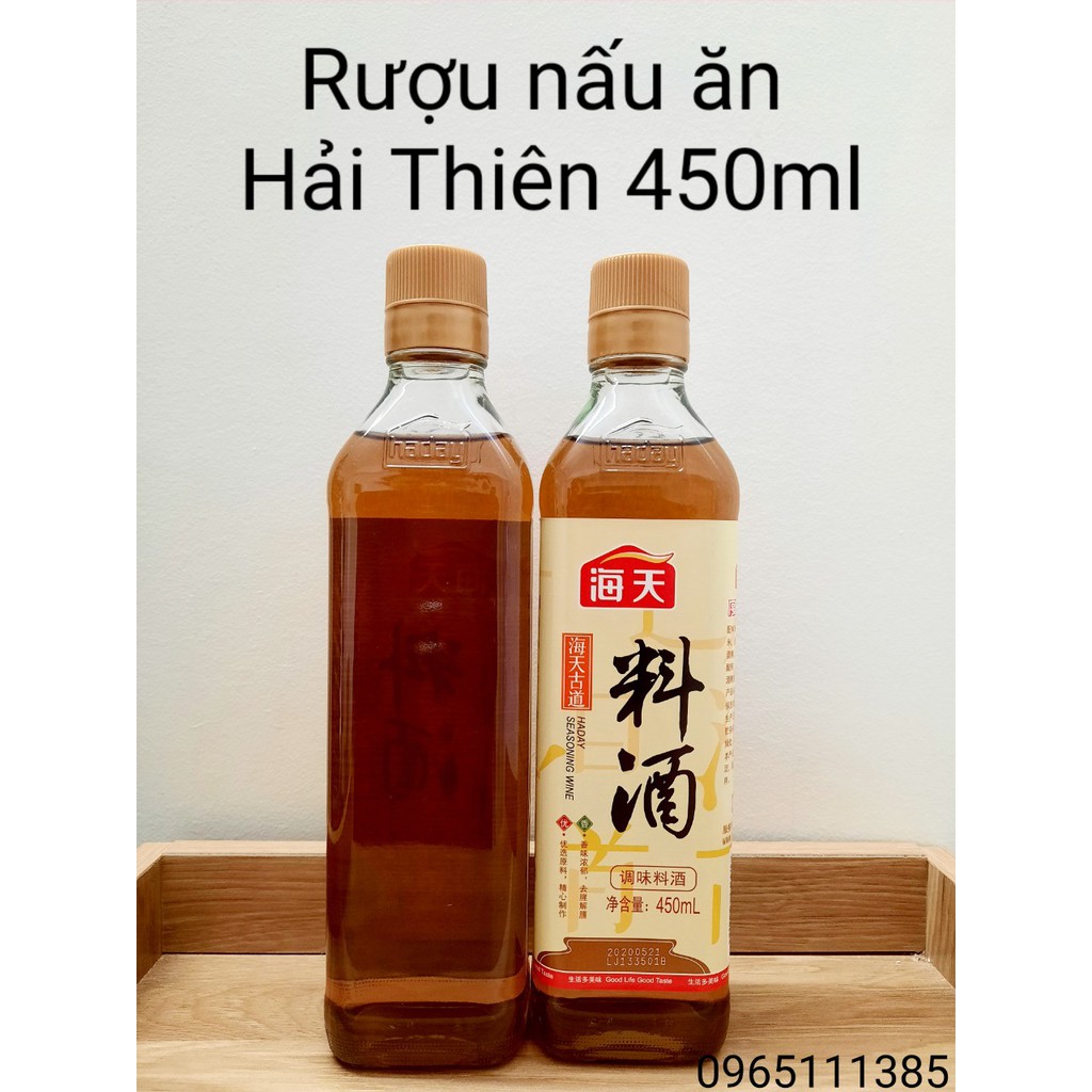 Rượu Nấu Ăn Hải Thiên 450ml - Thơm, Đa dụng